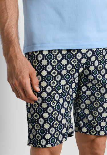 Night And Day S/Slv Pajama | Stitched Minimal 72353-1231